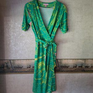 Lilly Pulitzer | Adalie Sealed Kiss Wrap Dress S